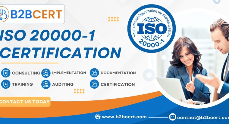 ISO 20000-1 Certification Services in Phoenix