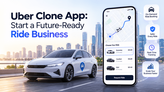 Uber Clone App:Start a Future-Ready Ride Business